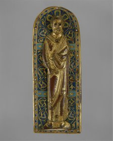 Plaque with Saint Peter, French, ca. 1185-1200. Creator: Unknown.
