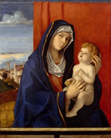 Madonna and Child, late 1480s. Creator: Giovanni Bellini.