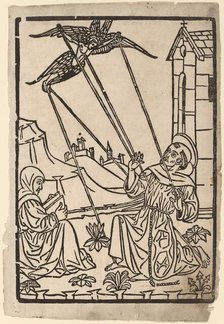 Saint Francis Receiving the Stigmata, 1470/1480. Creator: Unknown.