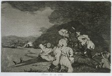 The Disasters of War, a series of etchings by Francisco de Goya (1746-1828), plate 6: 'Bien te se…