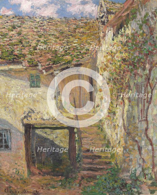 The Staircase, 1878. Creator: Monet, Claude (1840-1926).