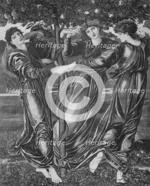 'The Garden of the Hesperides', c1870, (1917). Creator: Unknown.