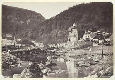 Lynmouth from the Sea, 1860/94. Creator: Francis Bedford.