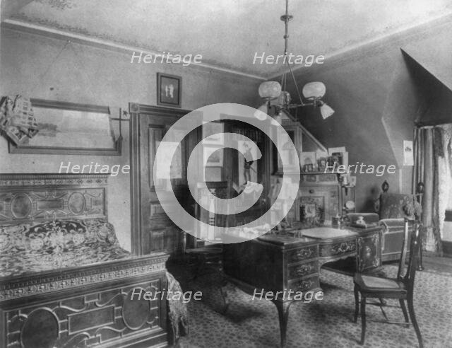 Barber House ("Belmont"), Washington, D.C., 1890s. Creator: Frances Benjamin Johnston.