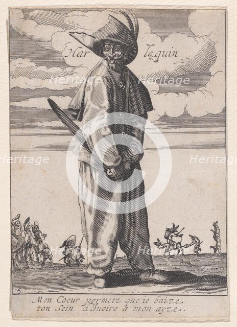Le Zani ou Scapin, from Les Trois Pantalons pièces appélees Les Trois Acteurs, 17th century. Creator: Anon.