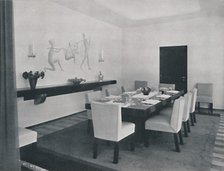 'House in Bucharest by Rudolf Frankel - The dining room', 1942. Artist: Unknown.