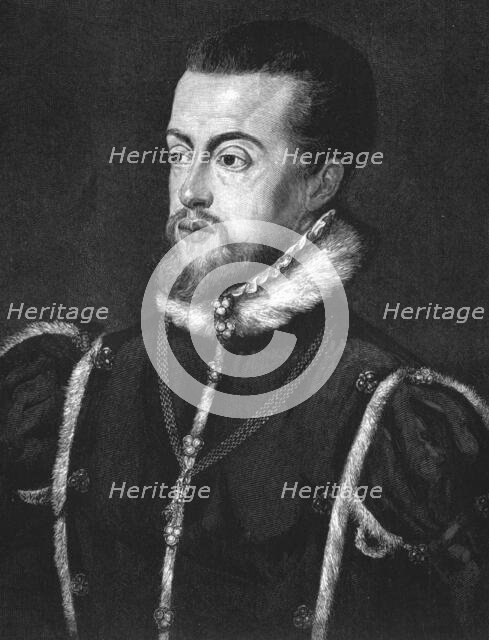 ''Philip II, of Spain, 1588', 1888. Creator: Rose.