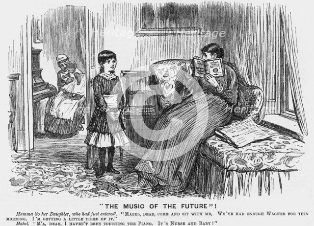 The Music of the Future, 1887. Artist: Unknown