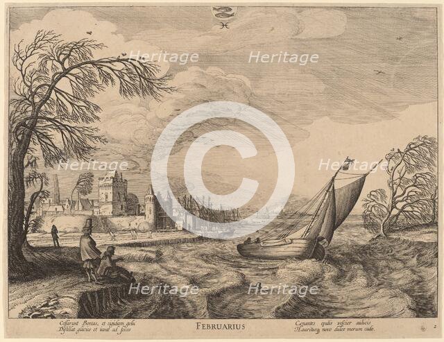 February. Creator: Jan van de Velde II.