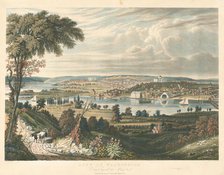 City of Washington: From beyond the Navy Yards, published 1834. Creator: William James Bennett.