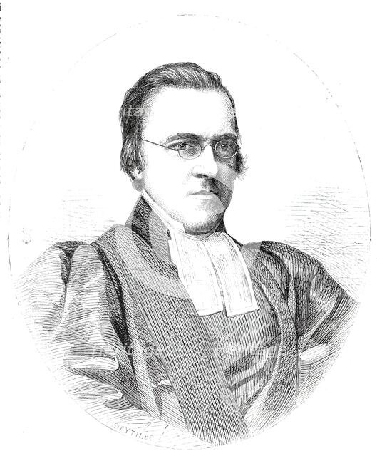 The Hon. and Rev. Samuel Waldegrave, D.D., the new Bishop of Carlisle..., 1860. Creator: Smyth.