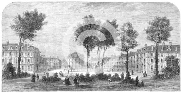 Refuge for the aged at Auteuil, near Paris, 1864. Creator: Mason Jackson.