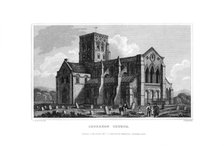 Shoreham Church, West Sussex, 1829.Artist: J Rogers