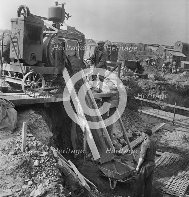 Plymouth 'B' Power Station, City of Plymouth, 1949. Creator: John Laing plc.