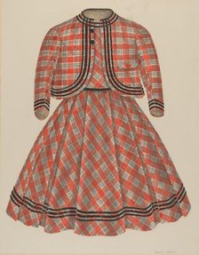 Boy's Dress and Jacket, c. 1940. Creator: Nancy Crimi.