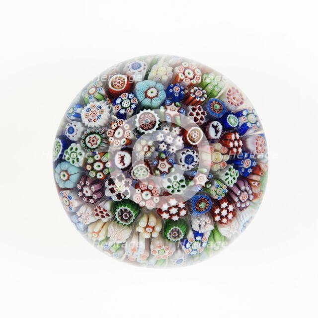 Paperweight, France, 19th century. Creator: Baccarat Glasshouse.
