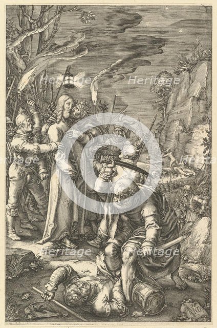 The Betrayal of Christ, from The Passion of Christ, ca. 1598-1617. Creator: Unknown.