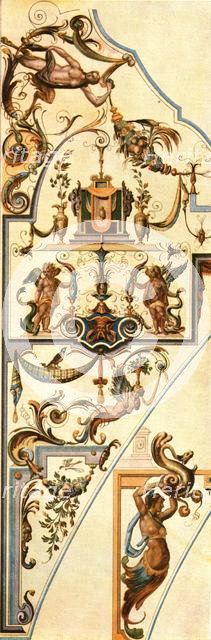 Decoration in the Nymphenburg Palace, Munich, Germany, (1928).  Creator: Unknown.