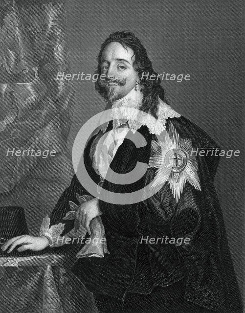 Charles I of England, (19th century).Artist: Albert Henry Payne
