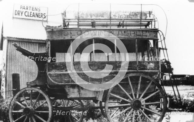 Horsedrawn bus, Brisbane, c1895. Creator: Unknown.