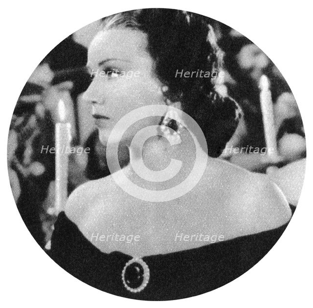 Fay Wray, Canadian-born American film actress, 1934-1935. Artist: Unknown