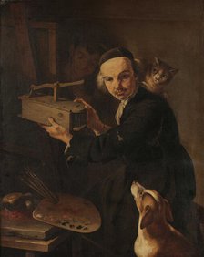 Self-portrait. Creator: Cipper, Giacomo Francesco (1664-1736).