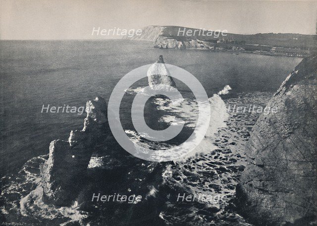 'Freshwater Bay - Showing The Arched Rock.', 1895. Artist: Unknown.
