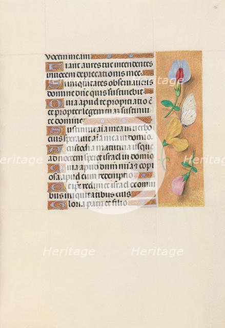 Hours of Queen Isabella the Catholic, Queen of Spain: Fol. 156r, c. 1500. Creator: Master of the First Prayerbook of Maximillian (Flemish, c. 1444-1519); Associates, and.