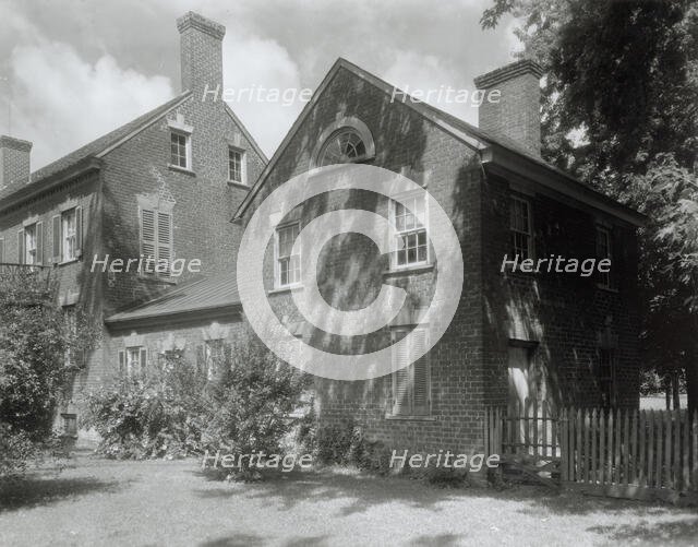 St. James' Rectory, Accomack, Accomack County, Virginia, between c1930 and 1939. Creator: Frances Benjamin Johnston.