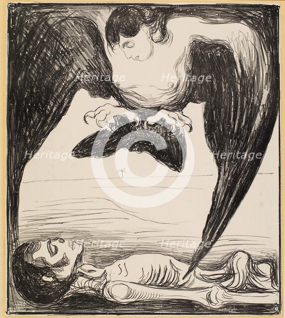 Harpy, 1899. Creator: Munch; Edvard (1863-1944).