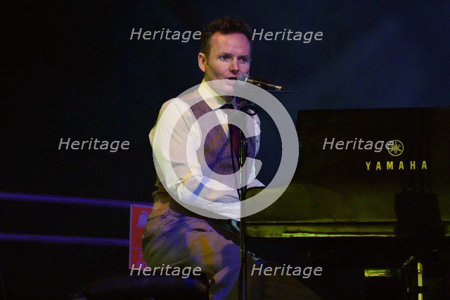 Joe Stilgoe, Love Supreme Jazz Festival, Glynde Place, East Sussex, 2015. Artist: Brian O'Connor.