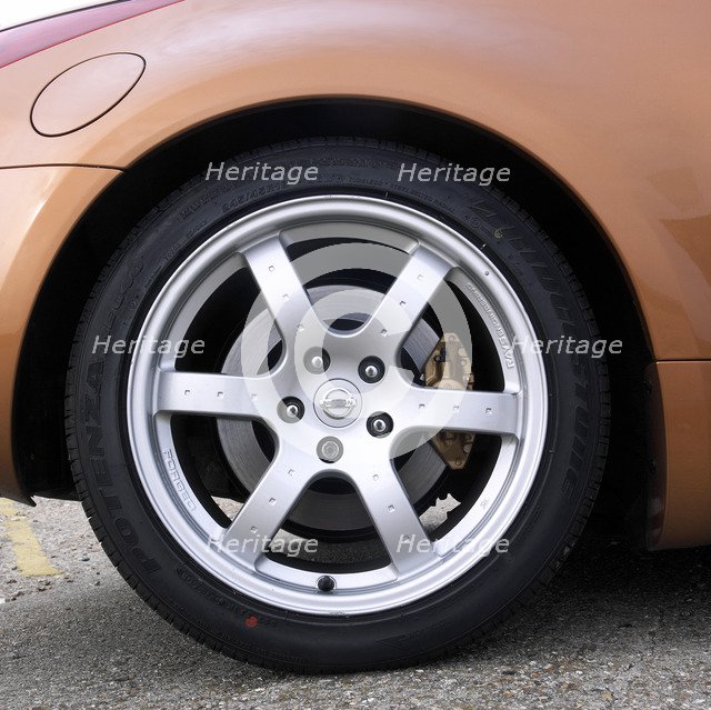 2004 Nissan 350Z. Artist: Unknown.