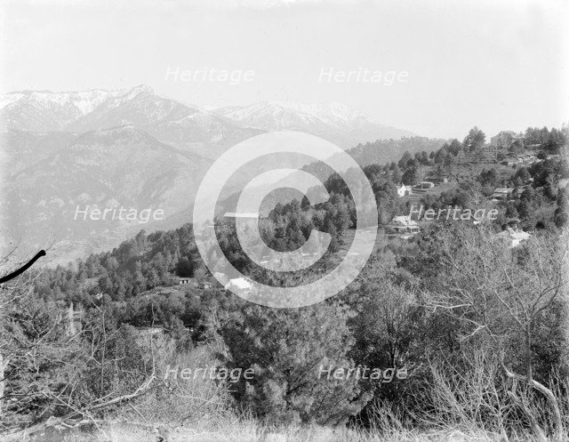 Hill station, India, c1902.  Creator: Kirk & Sons of Cowes.