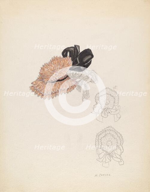 Bonnet, 1935/1942. Creator: Margaret Concha.