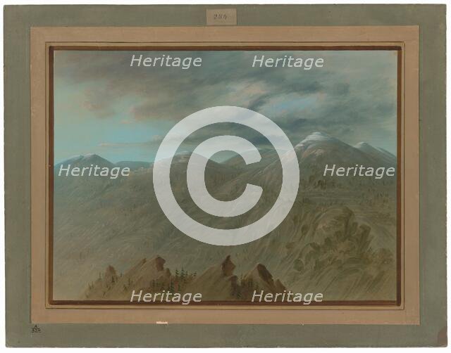 Salmon River Mountains, 1855/1869. Creator: George Catlin.