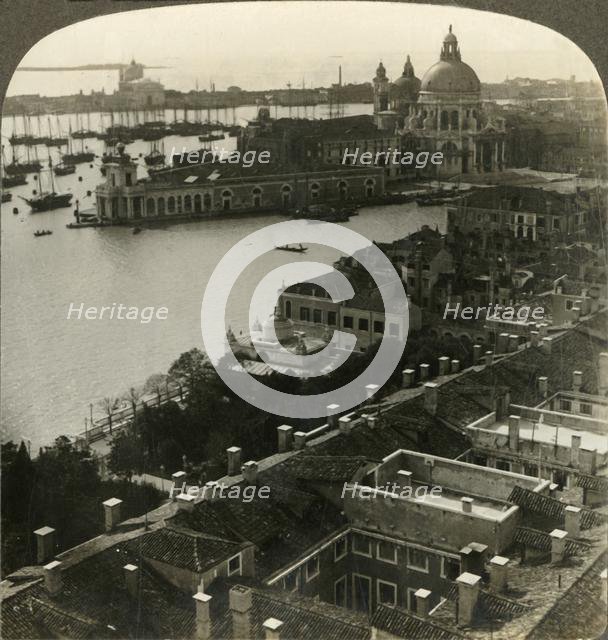 "The Bride of the Sea" - outlook S.W. from the Campanile, Venice, Italy, c1909. Creator: Unknown.