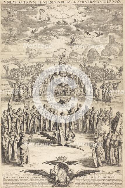The Triumph of the Virgin, 1625. Creator: Jacques Callot.
