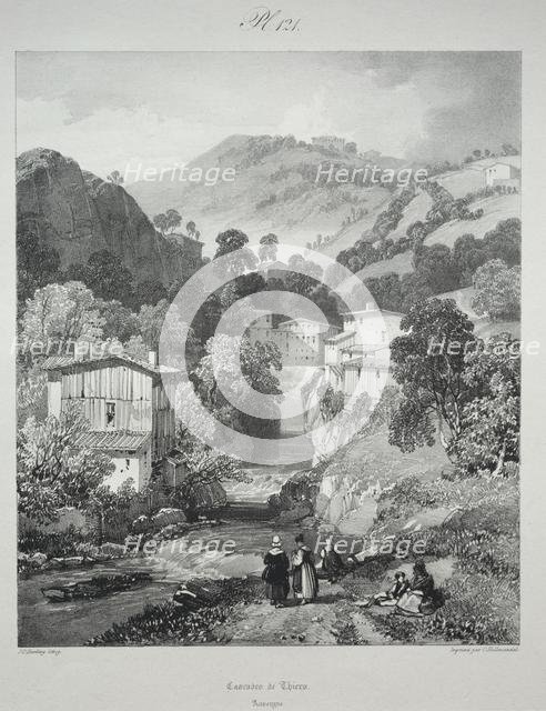 Voyages pittoresques et romantiques dans lancienne France. Auvergne..., 1825. Creator: James Duffield Harding (British, 1798-1863).