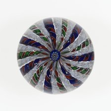 Paperweight, France, c. 1848-55. Creator: Saint-Louis Glassworks.