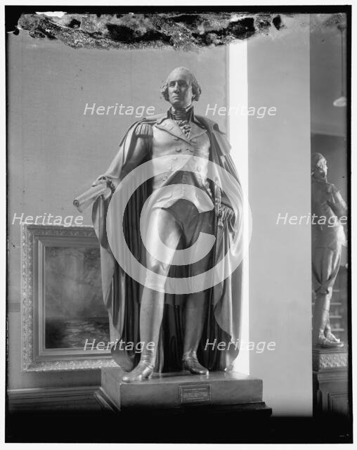 Statue of George Washington, between 1910 and 1920. Creator: Harris & Ewing.