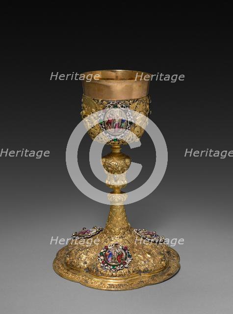 Chalice, early 1700s. Creator: Thomas Pröll (Swiss).
