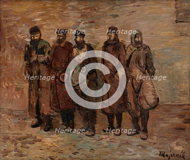 Captives, 1944-1945. Creator: Cyprian Majernik.
