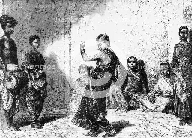 'Dancing Girls of Bombay', c1891. Creator: James Grant.
