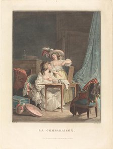 La Comparaison, 1786. Creator: Jean Francois Janinet.