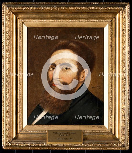 Wilhelm Conrad Roentgen, c1890. Creator: Unknown.