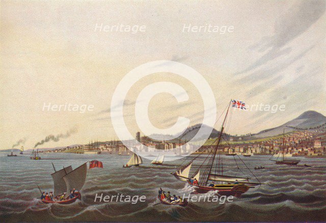 'View of Dundee', 1824. Artist: Unknown.