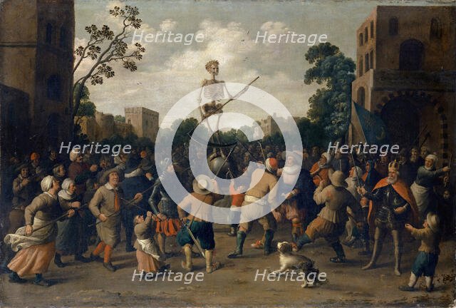 The Fight Against Death , 1625. Creator: Droochsloot, Jost Cornelisz (1586-1666).