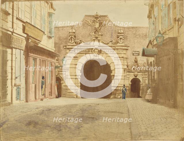 Carinthian gate, about 1850-1859. Creator: Unknown.