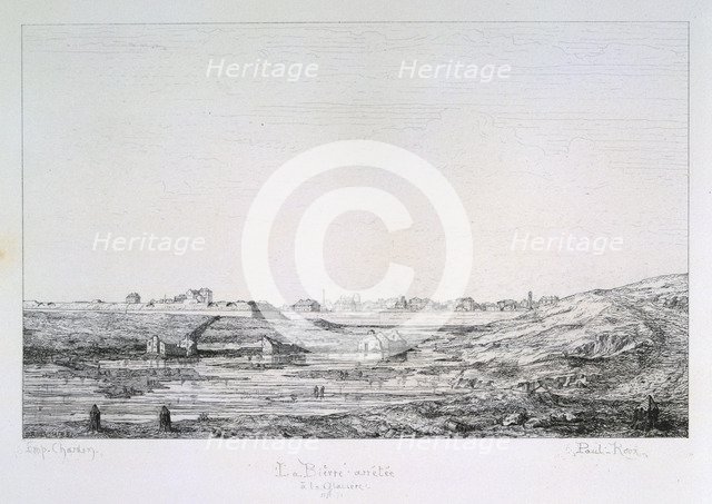 Siege of Paris, 1870-1871. Artist: Paul Roux