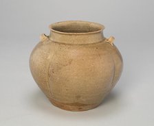 Jar with Loop-Handles, Tang (618-907) or Song dynasty (960-1279), c. 9th/10th century. Creator: Unknown.
